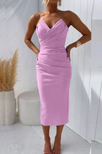 Nur | Vestido midi sin espalda