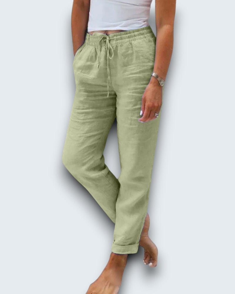 Pantalón de Lino Europeo