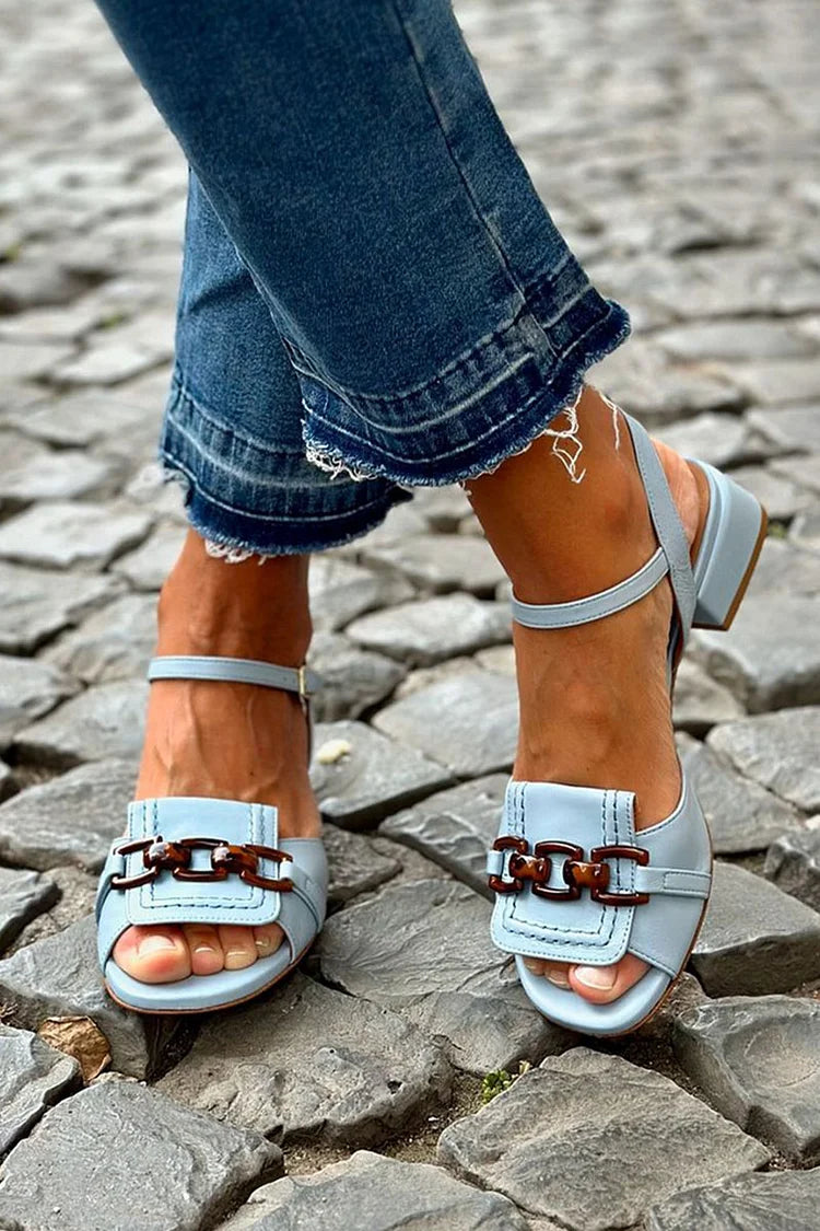 Alma sandalen detail