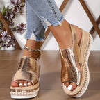 **Sandales Orthopédiques TEANA en Cuir Luxe - Élégance et Confort**