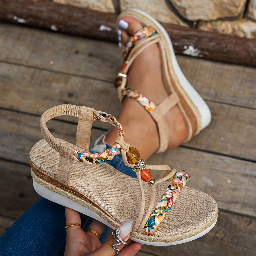 Sandales Orthopédiques Élégantes Faith en Cuir Luxe - Maison Claire et Sylvie