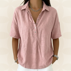 Sonja | Blusa con cuello y botones