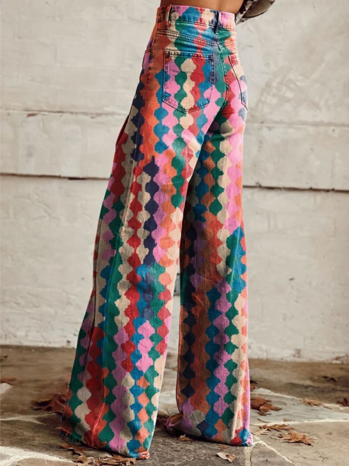 Amélie | Vaquero boho estampado
