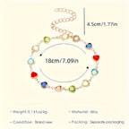 Pulsera con Forma de Corazón