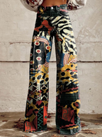 Élodie | Vaquero artístico estampado bohemio