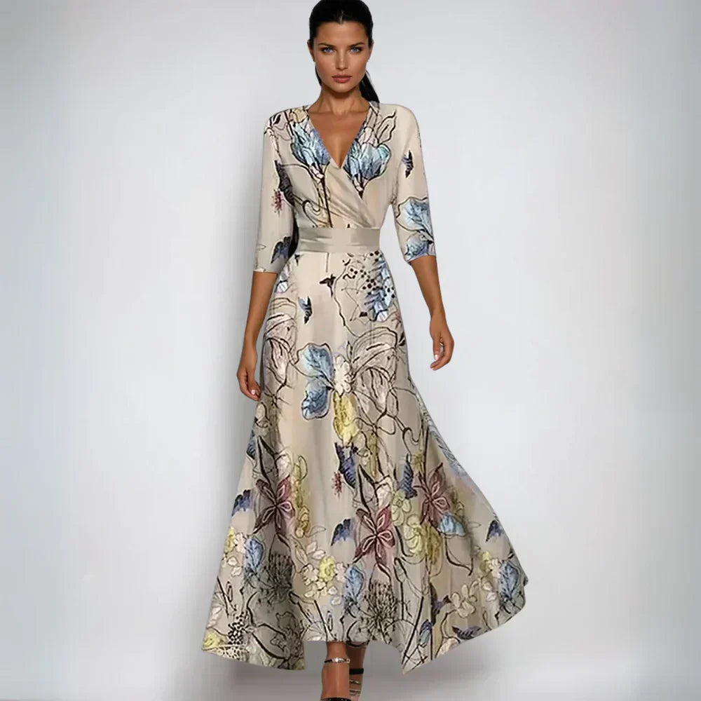 Eliana | Vestido A-line floral