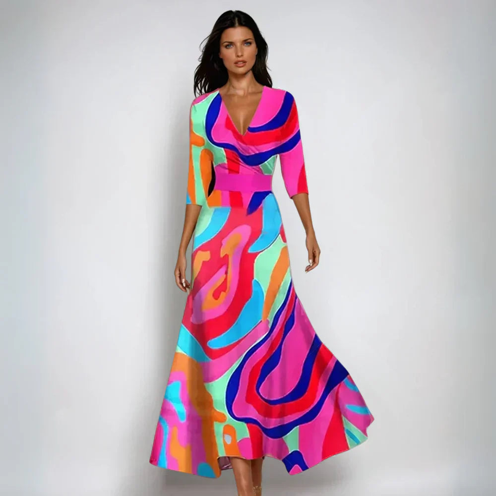 Eliana | Vestido A-line floral