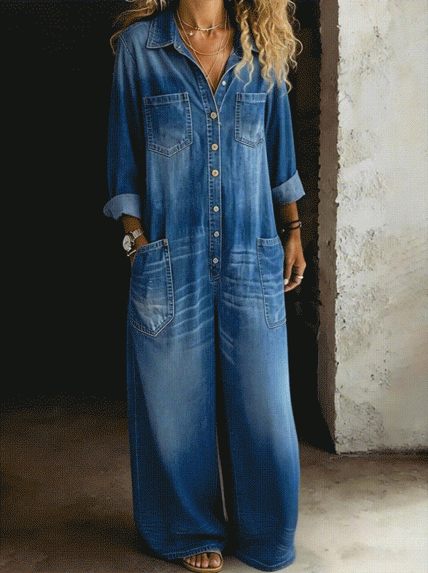 Lena | Salopette Vaquera Cómoda Casual