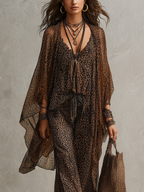 Boho Leopard Luxe 3-Piece Set