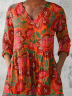Felicia | Blusa larga con escote en V