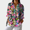 Adèle | Blusa estampada vibrante