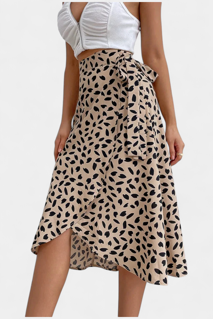 Camila | Falda envolvente boho estampada