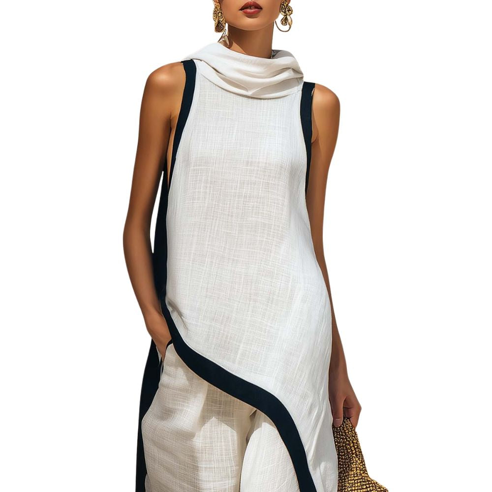 LEONORA | COMPLETO LINO ELEGANTE