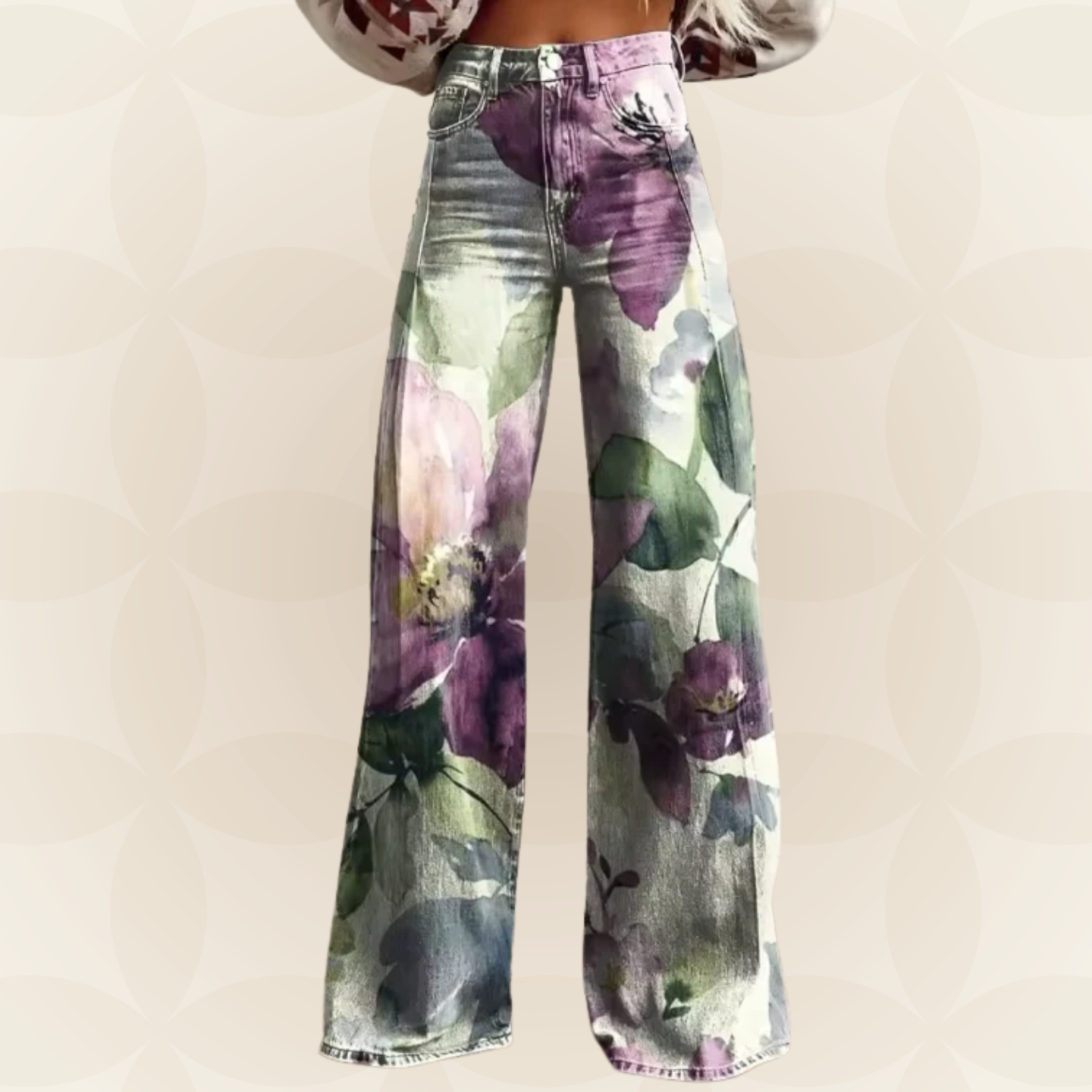Alessia | Vaquero floral artístico