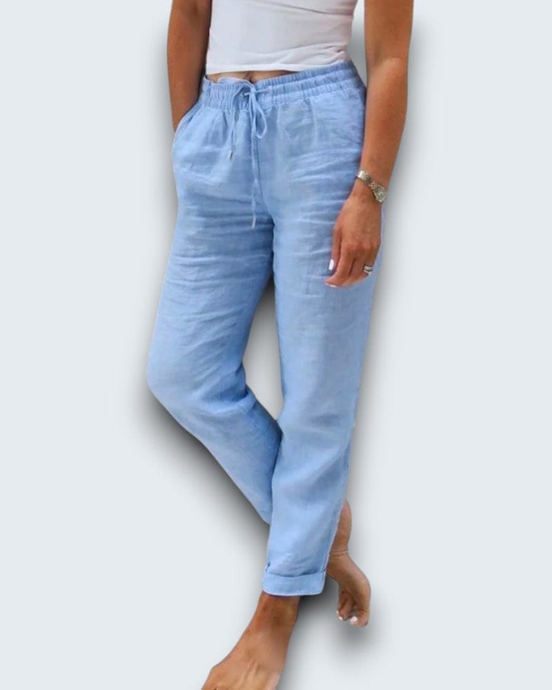 Pantalón de Lino Europeo