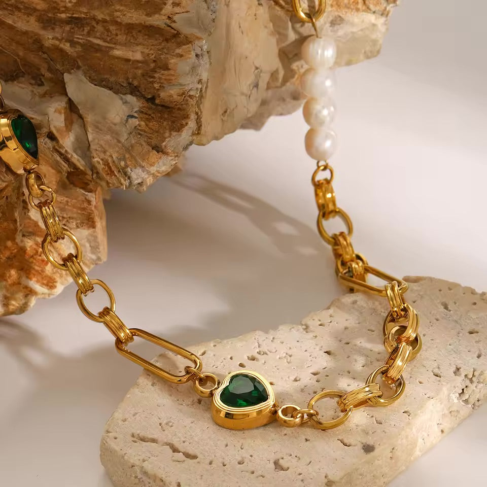 Pulsera Verde Melanie