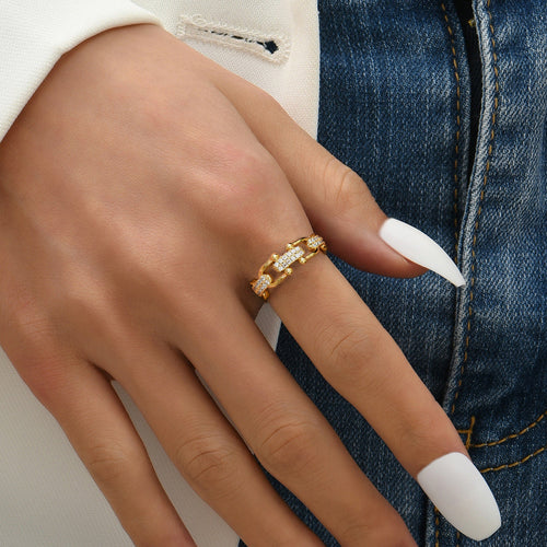 Anillo Eslabones Aura