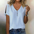 Renske | Blusa de rayas azul