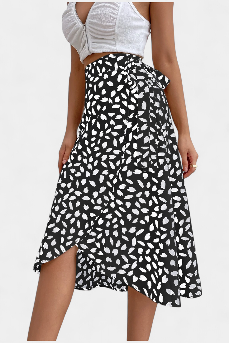 Camila | Falda envolvente boho estampada