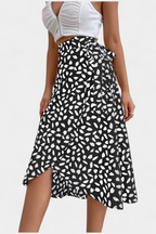 Camila | Falda envolvente boho estampada