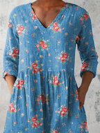 Mabel | Blusa larga con escote en V