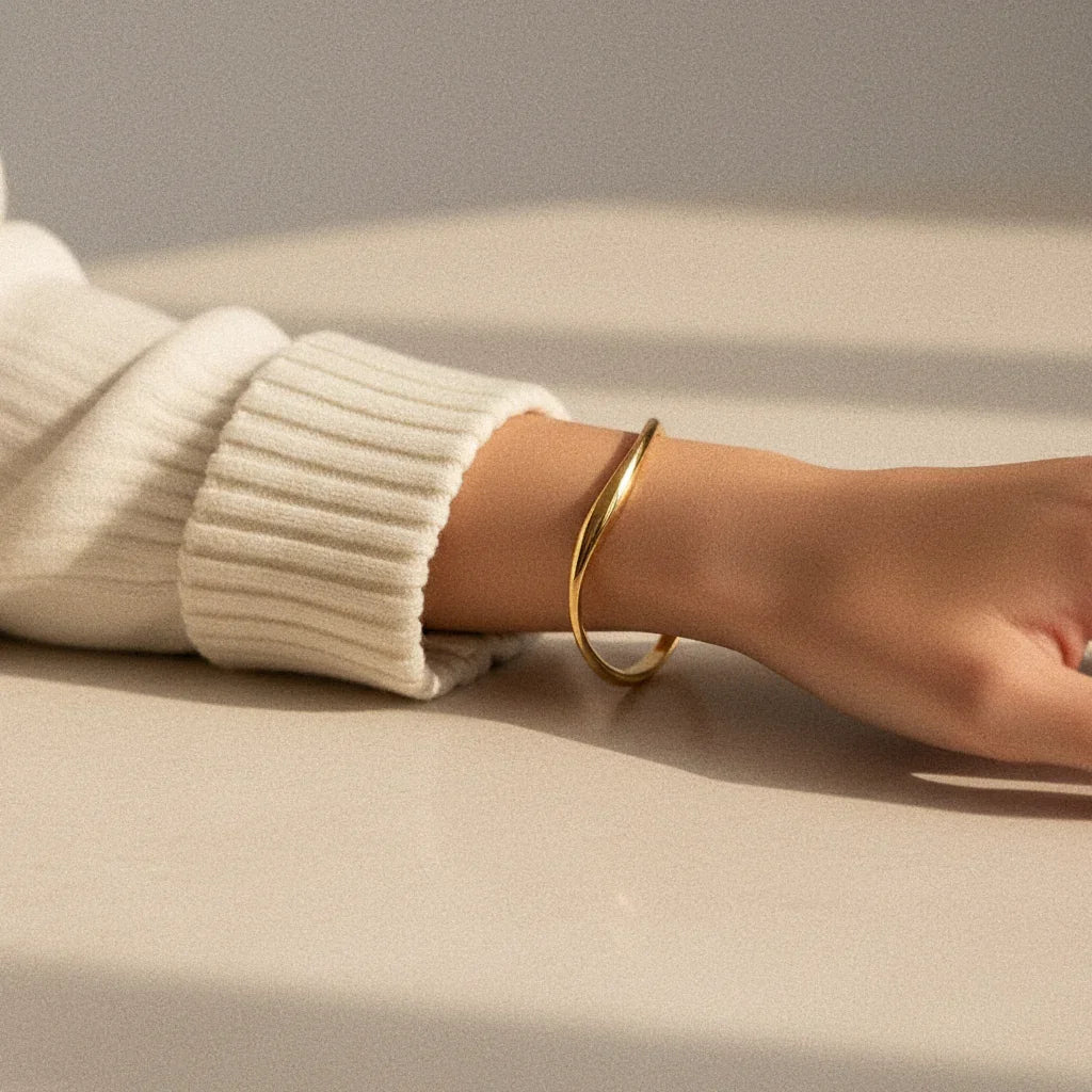 Brazalete Ondulado Tiffany