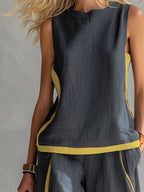 Leila | Completo Elegante in Cotone e Lino