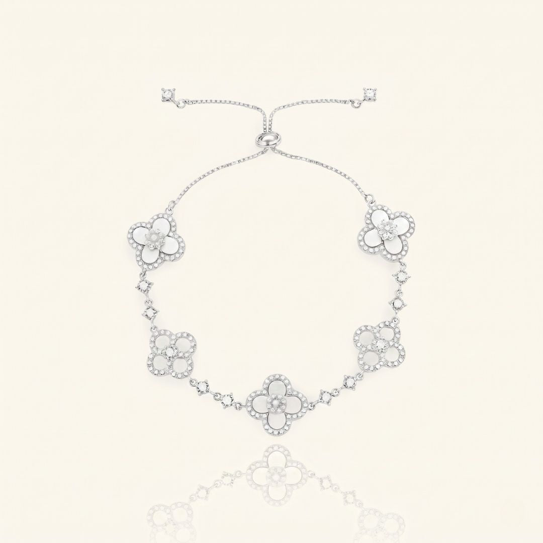 Pulsera Flor Brillante