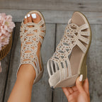 Sandales Orthopédiques Élégantes Arianne en Cuir Chic
