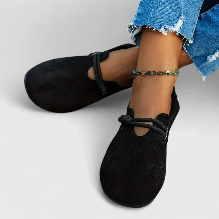 Chaussons Orthopédiques Olivia en Velours Élégant | Maison Claire et Sylvie