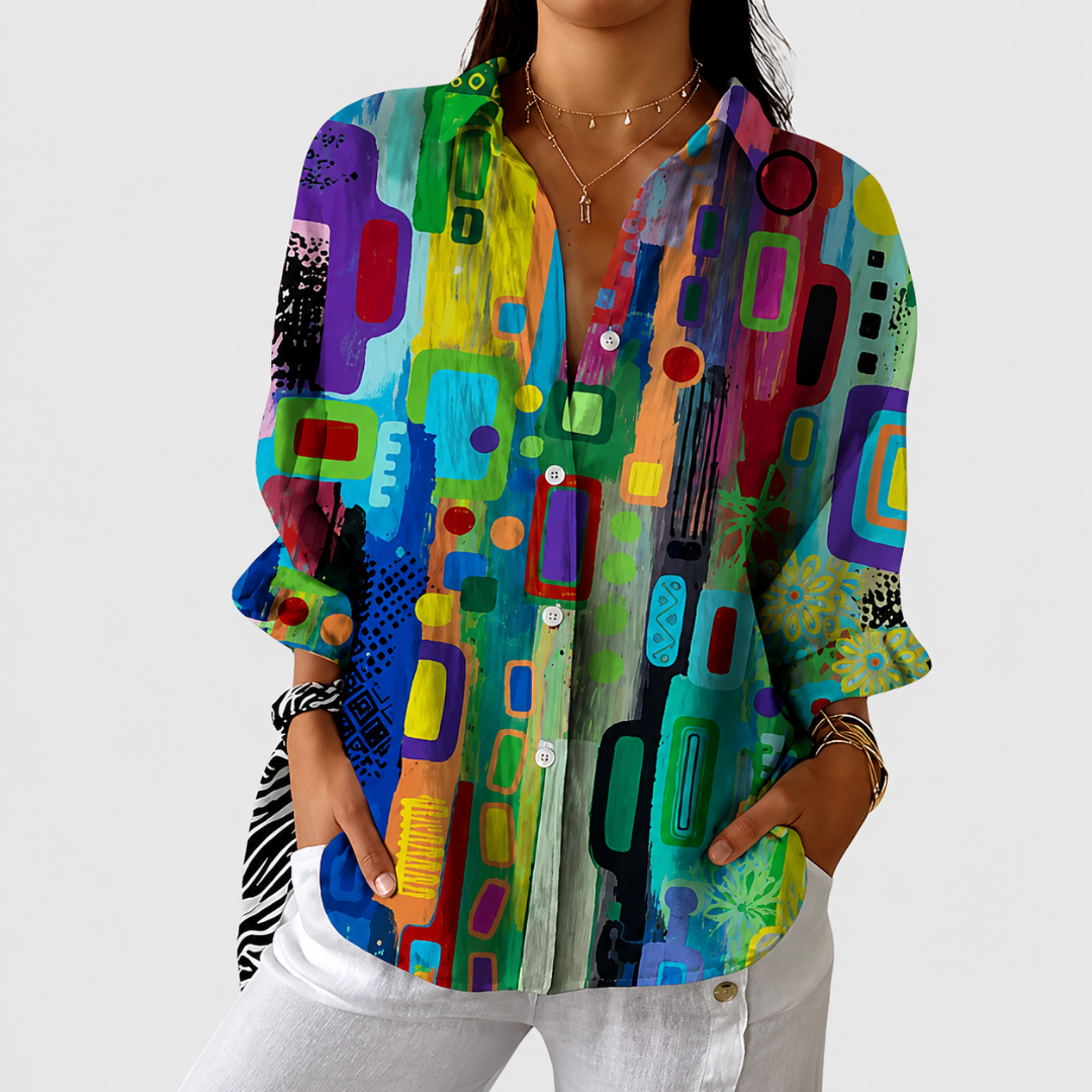Aimée | Blusa ligera estampada