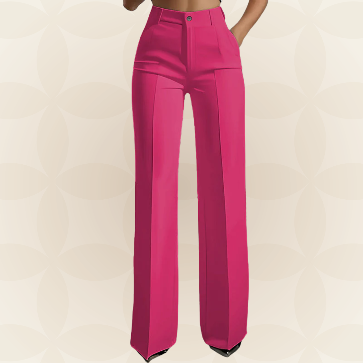 Marjan | Pantalón elegante de talle alto