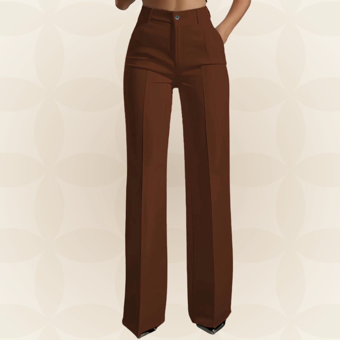 Marjan | Pantalón elegante de talle alto