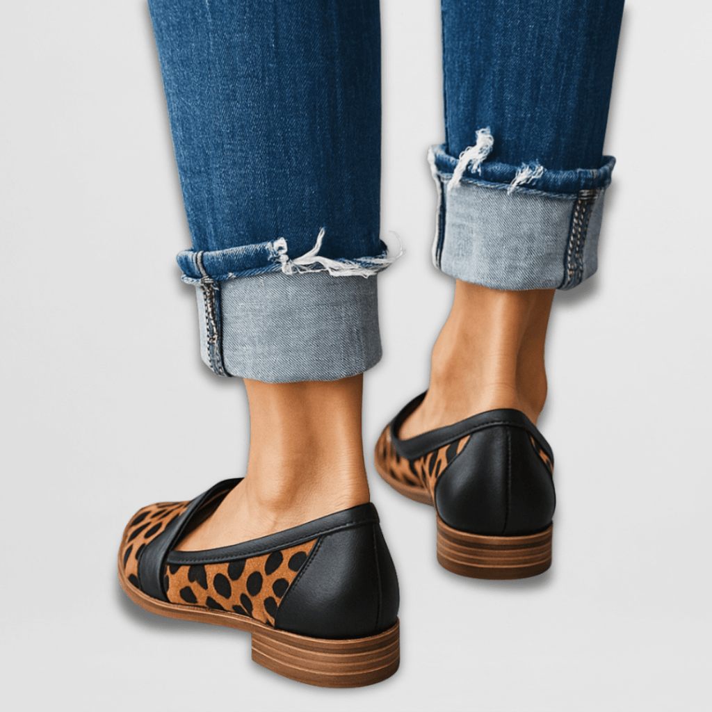 Mules en daim souple avec soutien orthopédique - Maison Claire et Sylvie
