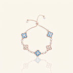 Pulsera Flor Brillante