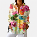 Camille | Blusa estampada colorida