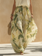 Lyselle™ | Elegante Luchtige Set met Bloemenprint