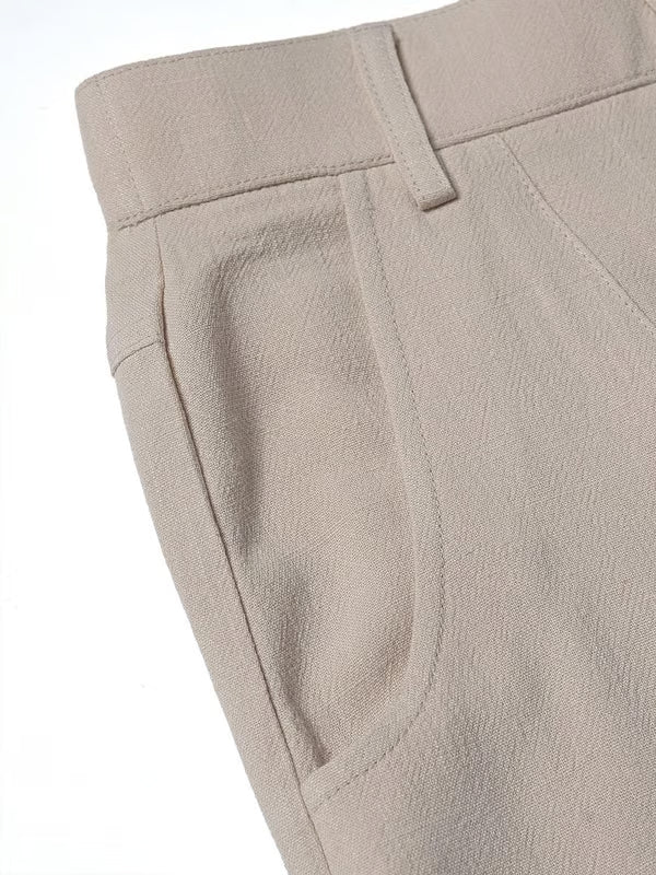 Palazzo | Pantalón de lino