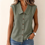 Cynthia | Blusa cuello verde