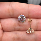 Pendientes Tera en Oro Blanco