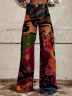 Léna | Vaquero boho patchwork de colores