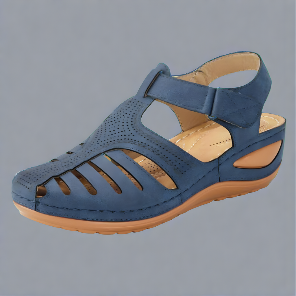 Sandales de correction Hallux Valgus en cuir - Modèle Hanna
