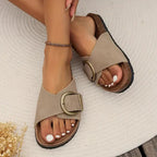 Sandales Orthopédiques Avelina en Cuir Élégant et Confortable