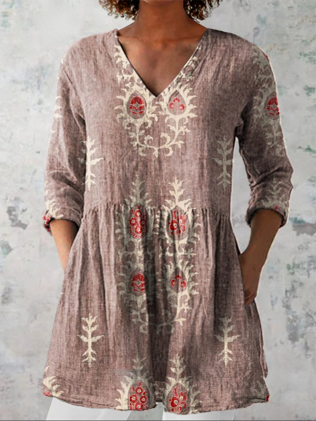 Maeve | Blusa larga con escote en V