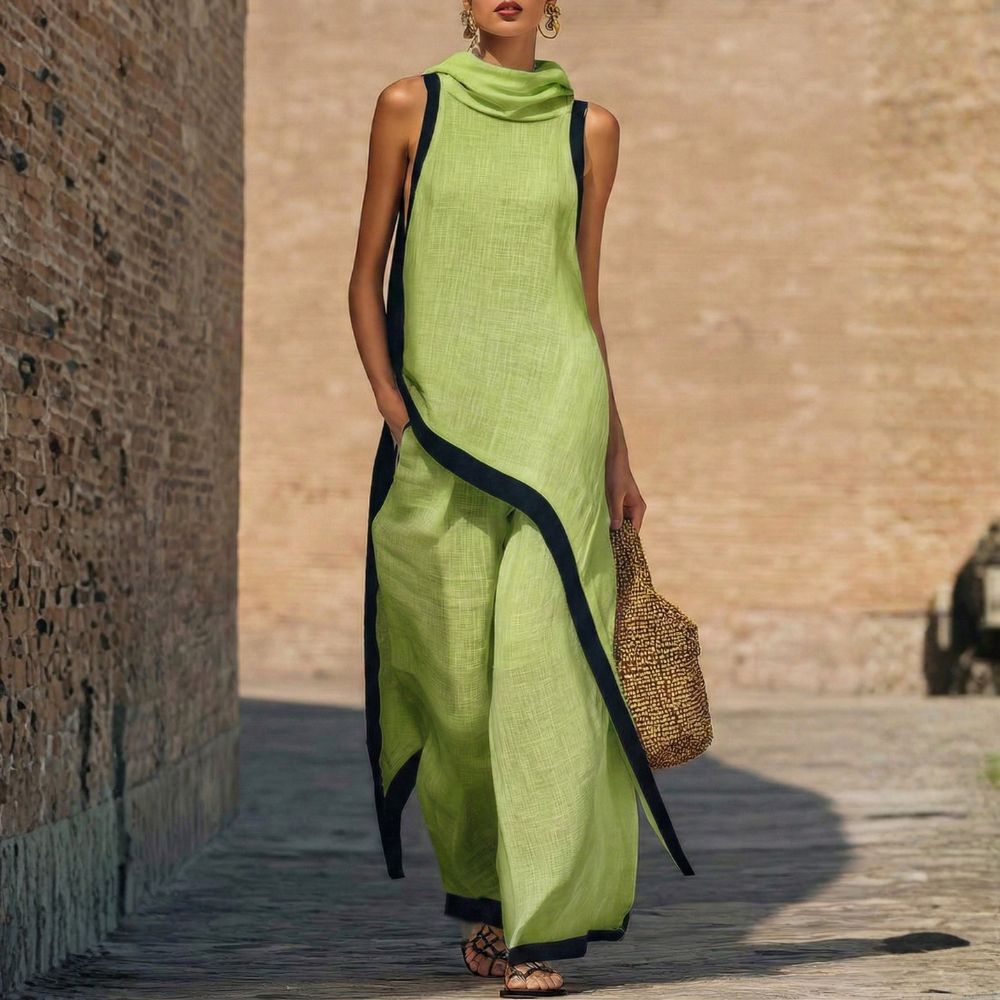 LEONORA | COMPLETO LINO ELEGANTE