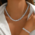 Set di cristallo a forma di pesce