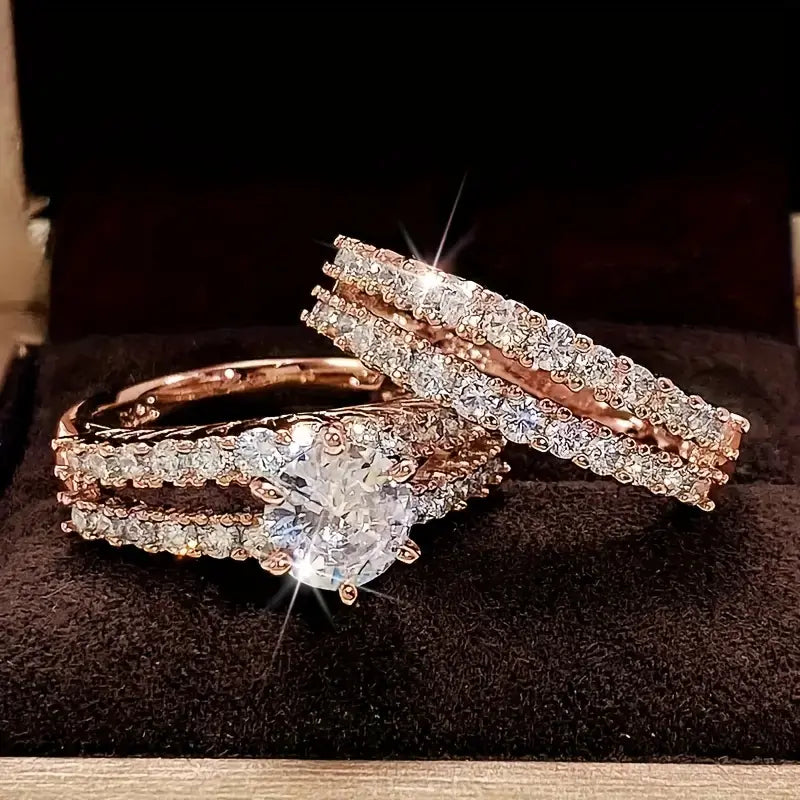 Set de Anillos Esplendor Eterno