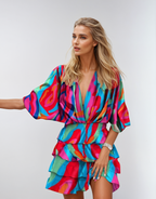 Zachi | Vestido midi floral