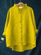 Lily - Blouse Légère Avec Volants