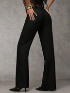 Suze | Pantalón moderno holgado con stretch